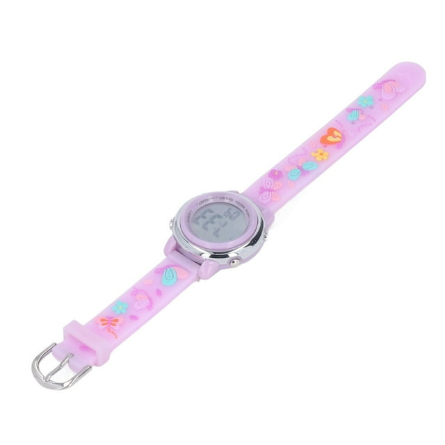 Reloj Infantil de Dibujos Animados ANGGREK Ajustable LED Para Niños