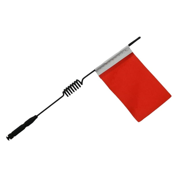 Antena de coche RC con bandera para WPL B14 B14K, modificación de coches, camiones y vehículos. rojo