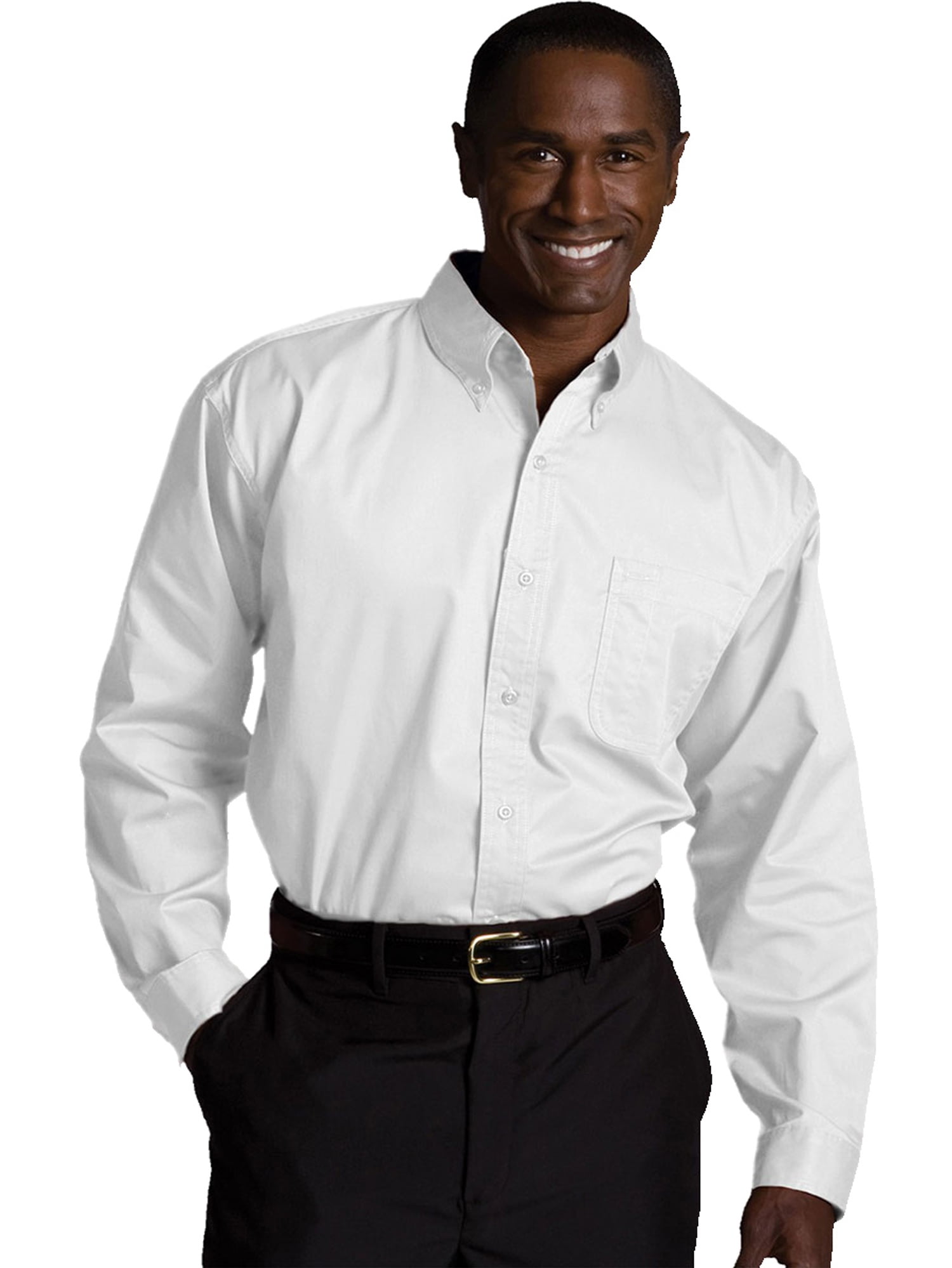 big and tall white short sleeve shirts