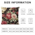 thumbnail image 5 of Nawypu Body Pillow Orange Red Chinoiserie Floral Blue And White Porcelain Vase Long Throw Pillow Cover for Hotel Home Bed Living Room Decor Decorative Long Body Pillow Cushion Case Cover for Adult, 5 of 5
