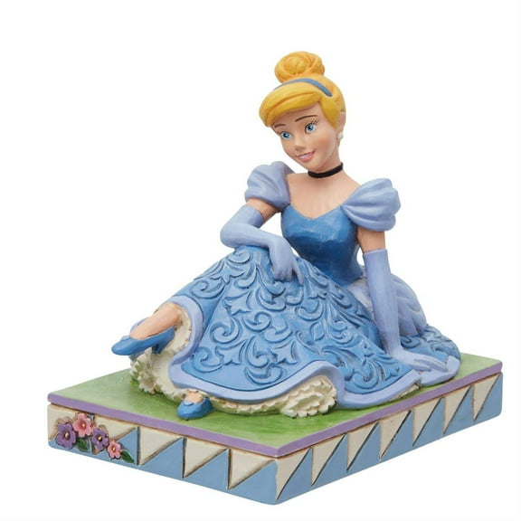 Jim Shore Compassionate & Carefree - One Figurine 3.75 Inch, Resin - Cinderella Personality Pose Disney 6013072