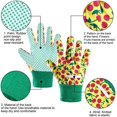 thumbnail image 2 of Kids Gardening Gloves, 3 Pairs Age 3-5 Kids Garden Gloves, Kid Non-Slip Children Yard Work Gloves for Toddlers Boys Girls Outdoor$$Garden & Patio, 2 of 8