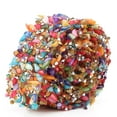 thumbnail image 1 of Cinta decorativa Nikou con adorno de piedra de colores brillantes 1 m, 1 of 9