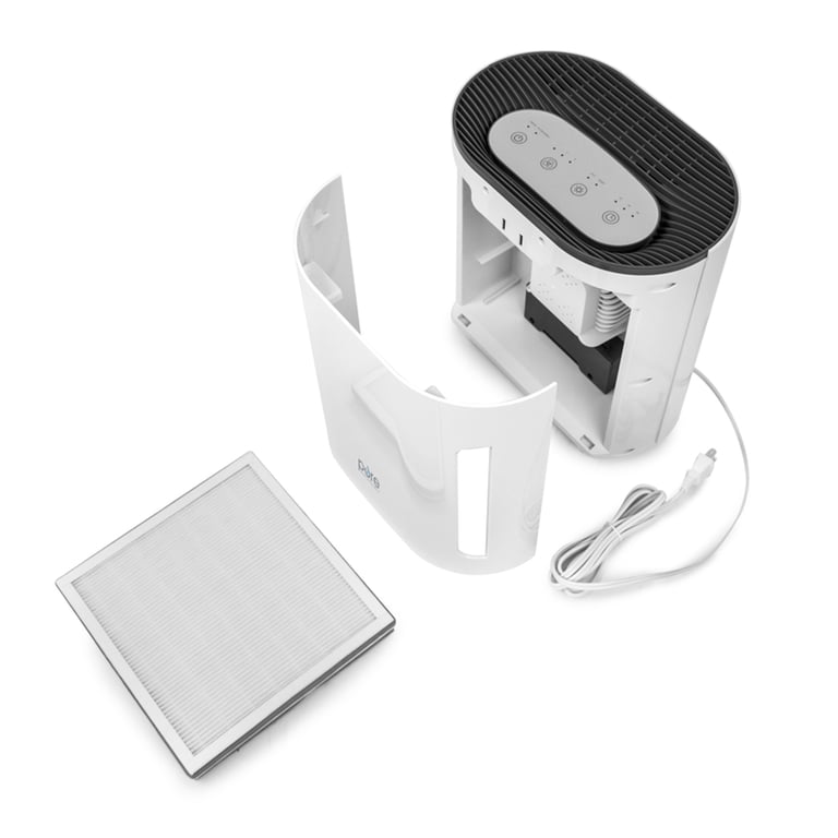 Pure Enrichment PureZone - Mini purificatore d'aria portatile, senza fili, con filtro HEPA che pulisce l'aria ed elimina il 99,97% di polvere, odori e