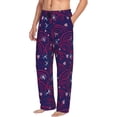 thumbnail image 6 of Sikiie Dandelions Flowers With Dragonflies Pajama Pants Men, PJ Bottoms, Sleep & Lounge Pants-Large, 6 of 6