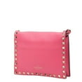 thumbnail image 2 of Pre-Owned Valentino Studded Shoulder Bag in Pink Leather for Women, 2 of 12