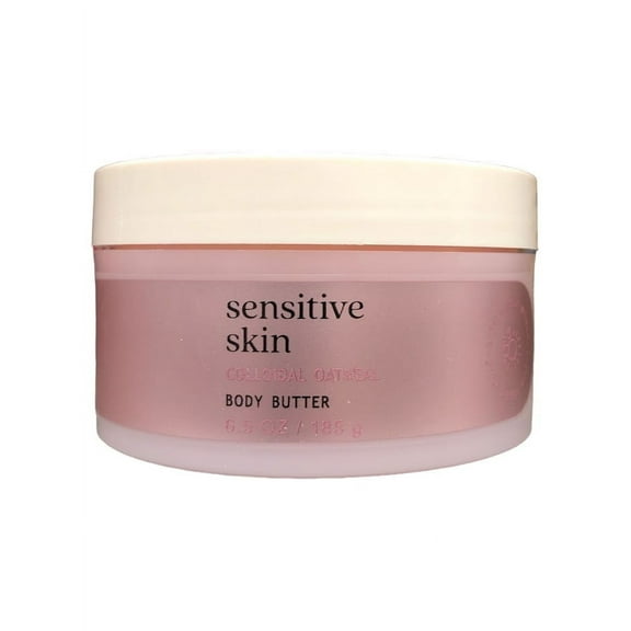 Bath & Body Works Sensitive Skin Body Butter with Colloidal Oatmeal, 6.5 fl oz