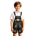thumbnail image 4 of Rhuody Teen Onesies For Boys 10-11 Years Winter Jumpsuit Long Sleeve Crewneck Romper Cartoon Prints Bodysuit Soft Clothes Black, 4 of 4