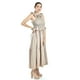 thumbnail image 2 of Vestido largo con olanes Roman Fashion/ Juvenil, 4360 (Cafe) cafe G, 2 of 6