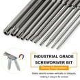 thumbnail image 4 of Uxcell TT8 Security Torx Head Screwdriver Bit 6" (150mm) Long 1/4" Hex Shank Magnetic Tamper Proof 6 Point Star Screw Driver, 4 of 7