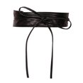 thumbnail image 1 of Decodeary Ceinture Large pour Femmes sous-Poitrine Cosplay Nœud Papillon Taille Haute Extensible Noir Type C 1Set, 1 of 6