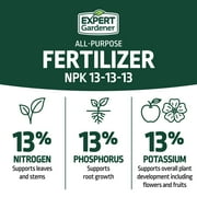 Expert Gardener All Purpose Plant Food Fertilizer 13-13-13 Formula; 40 lb.