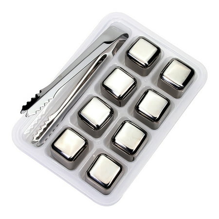 

Naturegr Reusable 4/6/8Pcs Reusable Quick Cooling Ice Cube Cocktail Wine Chilling Stone Bar Supply