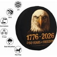thumbnail image 5 of USA Patriotic Spare Tire Cover United States 250th Anniversary Wheel Protectors Weatherproof Universal Wheel Cover Fit for Rv SUV Travel Trailer Camper Truck, 5 of 10