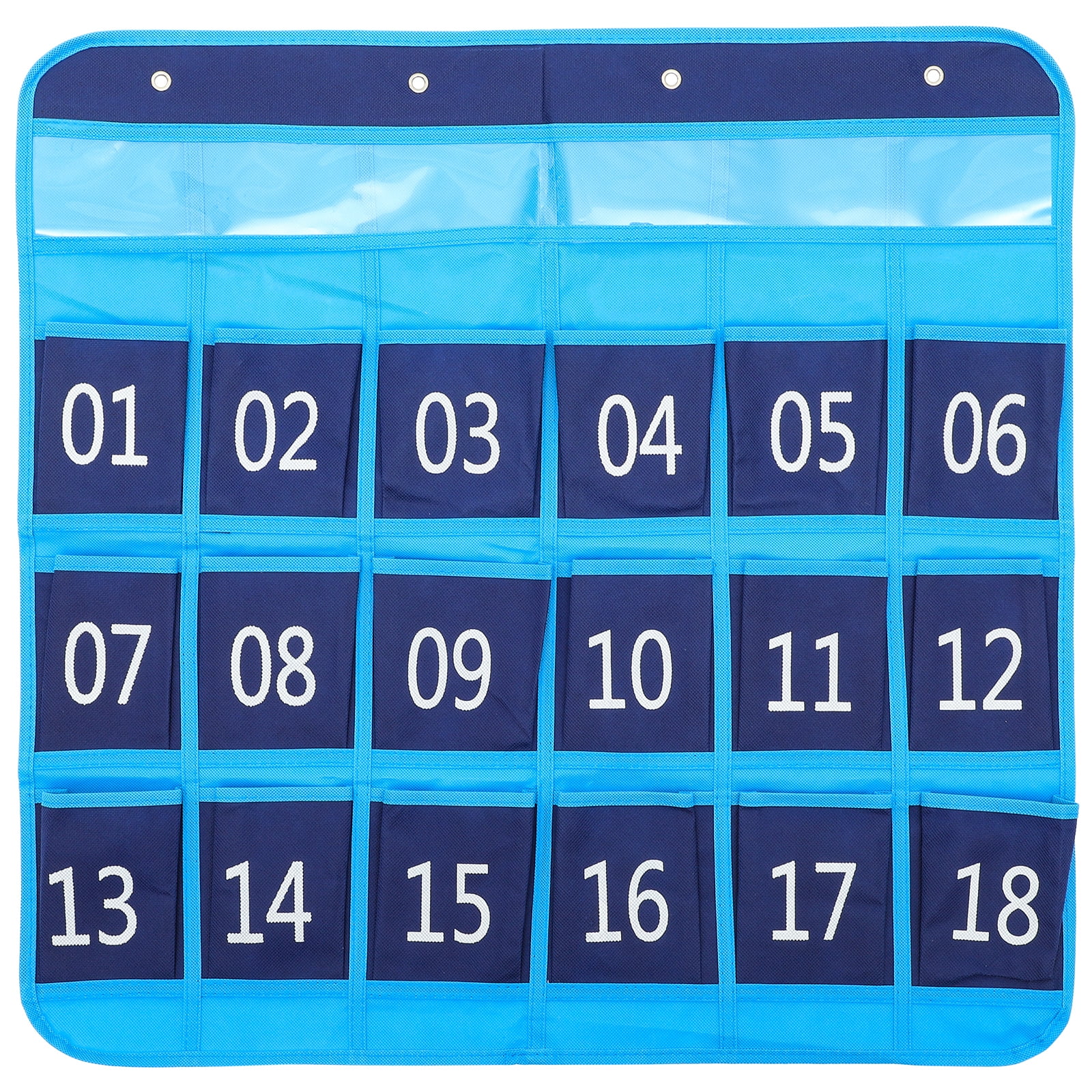 Numbered Pocket Chart Classroom Pocket Chart for Phone Hanging