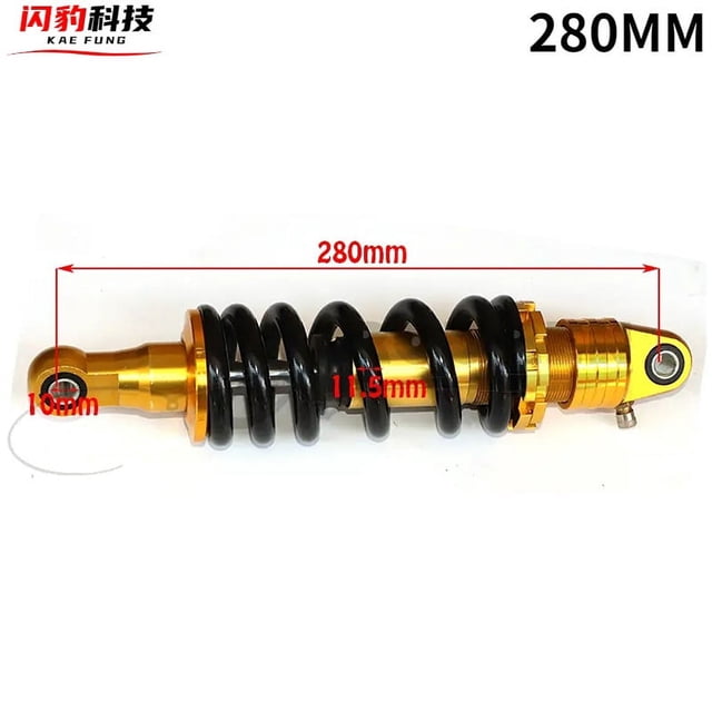 Accesorios para motocicletas todoterreno para pequeños monos Apolo Kawasaki m3 amortiguador trasero universal ajustable