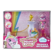 Rainbow Butterfly Unicorn Kitty - Felicity's Spa Playset