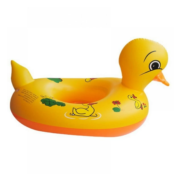 Stibadium Inflatable Rubber Duck Pool Float for Kids, Swimming Pool Floats Boat Seats Beach Toy