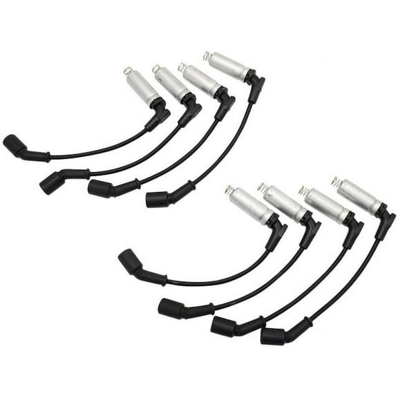 Spark Plug Wire Set - Compatible with 2007 Chevy Silverado 3500 Classic 8.1L V8
