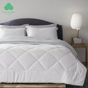 Cozy Comfort White King Size Comforter Set - 7 Pieces Reversible King Bed in a Bag with Comforters, Sheets, Pillowcases & Shams, White King Bedding Set