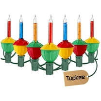 Tupkee Christmas Bubble Lights  Set of 7 Multi-Color Lights - Bubble Lights for Christmas Tree Holiday Decor