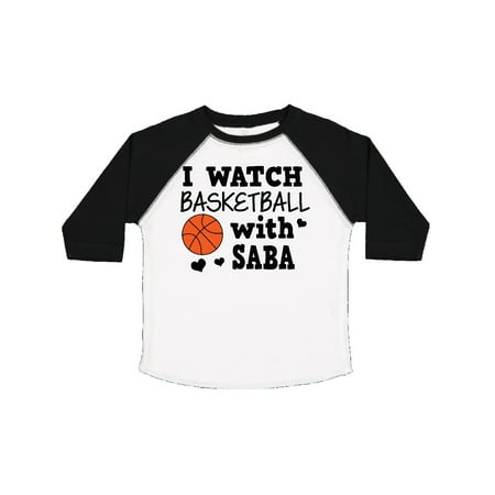 

Inktastic I Watch Basketball with Saba Gift Toddler Boy Girl T-Shirt