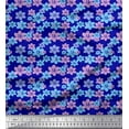 thumbnail image 1 of Soimoi Cotton Poplin Fabric Artistic Floral Fabric Prints By Yard 56 Inch Wide, 1 of 3