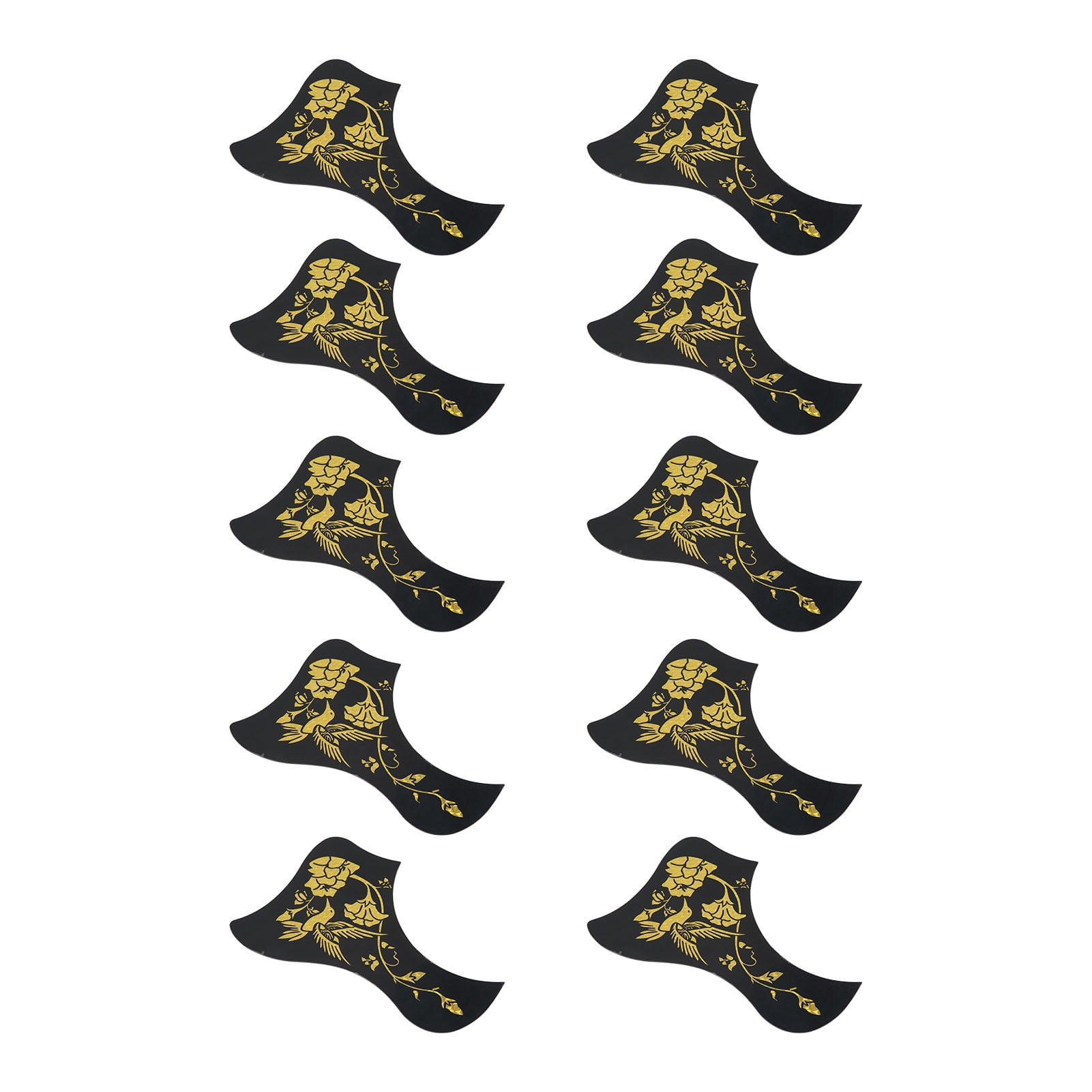Acoustic Folk Guitar Pickguard Self Adhesive Guitar Pickguard 10Pcs
