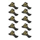 thumbnail image 1 of 10 Uds golpeador de guitarra acústica adhesivo antiarañazos láser colibrí para guitarras de 40 41 pulgadas dorado, 1 of 12