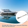 thumbnail image 5 of maskred Connector Sailboat Tensioner Durable Adjusting Tension Turnbuckle Rope Lines Railing Marine Hardware Accessories M5, 5 of 5