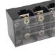 thumbnail image 3 of 2 Pack 100A 600V TBC PC Type Double Row Fixed Screw Terminal Blocks for Distribution Systems Lighting 4 Pins (1004), 3 of 4