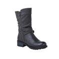 thumbnail image 4 of asdoklhq Boots Under $15, Zipper Hasp Zipper Large Size Comfortable Shose Women Autumn Leather Boots, 4 of 5