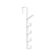 thumbnail image 2 of Pendiente de puerta, gancho de puerta, percha de ropa para pared, diseño sin costuras, ajustable, metal resistente, para dormitorio, hanger de puerta para ropa, organizador de ropa, fácil de, 2 of 8