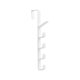 thumbnail image 2 of Pendiente de puerta, gancho de puerta, percha de ropa para pared, diseño sin costuras, ajustable, metal resistente, para dormitorio, hanger de puerta para ropa, organizador de ropa, fácil de, 2 of 8