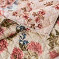 thumbnail image 3 of Greenland Home Fashions  Briar Oversized Quilt and Pillow Sham Set Twin - Twin XL 2 Piece, 3 of 4