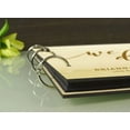 thumbnail image 2 of Rustic Wedding Wooden Engraved Bride & Groom Name Advice Book Personalized Guest Book, 2 of 6