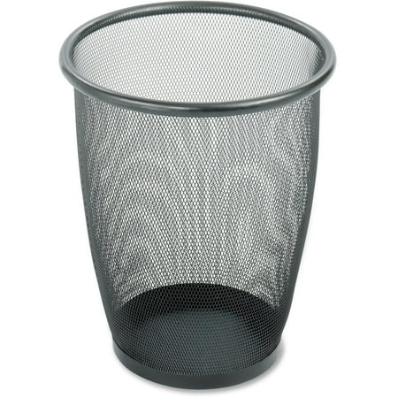 - Safco, SAF9717BL, Round Mesh Wastebaskets, 1, Black
