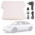 thumbnail image 5 of puresly For Tesla Modely Camping Air Mattress Thicken Suv Trunk Mat Adjustable Sleep Pad, 5 of 9