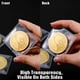 thumbnail image 3 of Fundas para monedas, de PVC, 150 unidades, transparentes, 3 of 7