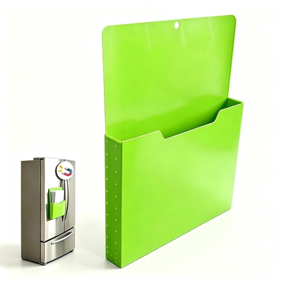 A4 Color Magnetic Folders For Fridge, Magnetic File Holder