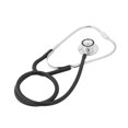 thumbnail image 2 of Estetoscopio médico de doble cara, estetoscopio médico de un solo tubo, estetoscopio de Cardiología profesional, estetoscopio de aleación de aluminio, 2 of 4