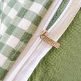 thumbnail image 4 of Maplenight 4-Piece Twin Bed Sheet Set, Cooling Bed Sheets for Hot Sleepers, Breathable, Wrinkle-Resistant, Machine Washable, Stylish & Durable Polyester Fiber Bedding Green, 4 of 5