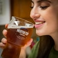 thumbnail image 5 of Brewing America Muffin Top Nucleated Beer Glasses - Cider, Soda, Tea - Muffin Top Logo 4 Pack, 5 of 7