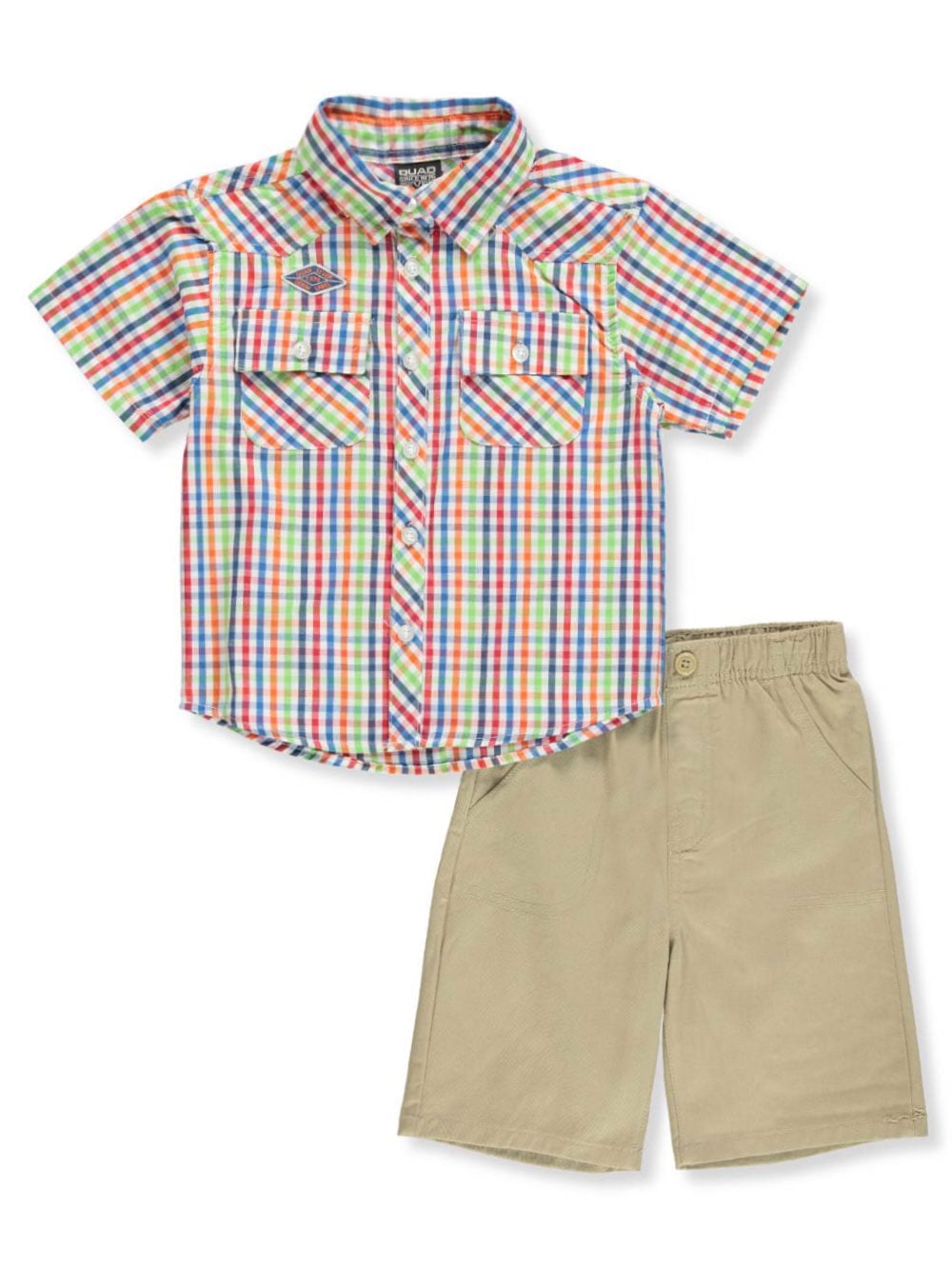 Quad Seven Boys 2-Piece Shorts Set Outfit