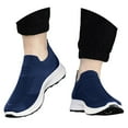 thumbnail image 3 of Daznico Women's All-Season Sneakers - Breathable Mesh Casual Shoes with Non- Sole for Sports & Daily Wear,Color:Blue,Size:9, 3 of 8