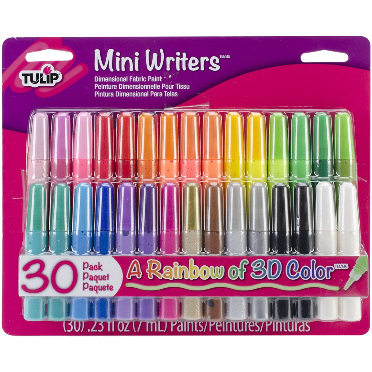 Tulip Dimensional Fabric Paint Mini Writers