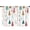 White Christmas Tree, variant on Blackout Kids Curtains,Gray Christmas Cardinal Bird Pattern Childrens Insulated Curtains Set Of 2,Bedroom Essentials,Toddler Room Decor 42"x54"
