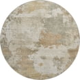 thumbnail image 2 of Addison Rugs Mayfield Premium Machine Washable Transitional Abstract Khaki Round Rug, 8' x 8', 2 of 6