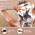 thumbnail image 5 of Silicone Body Scrubber Set, 4 Pcs Exfoliating Bath Brush Set with Long Handle Back Scrubber, Facial Cleansing Brush and Shower Body Brush for Bath and Shower,Oval, 5 of 6
