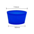 thumbnail image 3 of GARENDE Outside Soccer Shin Pad Holders Shin Fixed Straps for Adults Athletes Biking L Blue, 3 of 9